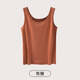 恒源祥吊帶背心女士棉質(zhì)可外穿運動(dòng)內衣白色美背內搭辣妹無(wú)袖打底衫春夏 焦糖色 2XL (175)
