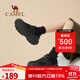 駱駝（CAMEL）盤(pán)龍女鞋新款防滑防水休閑鞋耐磨運動(dòng)鞋緩震徒步鞋戶(hù)外登山旅游鞋 FB22236784，黑色，女 密網(wǎng)版 37