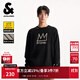杰克·瓊斯（JACK&JONES）男裝25年BSQ聯(lián)名秋冬寬松圓領(lǐng)雪尼爾保暖針織衫套頭毛衣打底衫男 E40 黑色 預售11月11日左右發(fā)貨 M 175