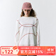 NORYBRAND 24FW圓弧哈蘇線(xiàn)竹節棉跑步透氣長(cháng)袖 運動(dòng)防曬隔熱T恤 灰白 S