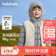 巴拉巴拉童裝兒童羽絨服兩件套男童女童套裝2024冬裝連帽外套208424107237