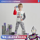 愛(ài)慕兒童（AIMER KIDS）莫代爾男女童兒童睡衣家居服可外穿秋新薄款奧特曼IP聯(lián)名|奶皮衣 奧特曼 100