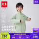 安德瑪（Under Armour）男大童秋冬裝外套戶(hù)外休閑運動(dòng)訓練服連帽三防上衣外套244122115