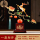 正禾喜一鹿相伴如意柿子銅鹿擺件客廳入戶(hù)玄關(guān)電視柜裝飾搬新家喬遷禮物 YTJ一鹿相伴彩銅45*11*46CM