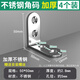 保聯(lián)不銹鋼角碼90度直角固定器L型三角鐵支架層板托家具桌椅連接件片 不銹鋼角碼 50*50mm-4個(gè)裝加厚