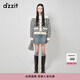 DZZIT地素牛仔短裙褲秋冬甜辣少女風 藍色 S