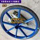 勤凱斗車(chē)實(shí)心胎斗車(chē)輪建筑實(shí)心輪工地手推車(chē)板車(chē)車(chē)輪 板車(chē)輪子斗車(chē)輪 扁管實(shí)心輪子1個(gè)