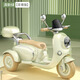 科睿梓兒童電動(dòng)車(chē)摩托車(chē)可坐人遙控玩具車(chē)雙座大人小孩1-8歲充電童車(chē) 清新綠【6v電瓶+遙控+藍牙早教】 親子車(chē)可坐雙人男女寶寶充電童車(chē)