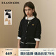 E·LAND KIDS衣戀【博主同款】早春新品女童復古學(xué)院風(fēng)格紋毛衣兩件套 Navy藏青色/59 160 cm