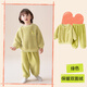 棉奇熊兒童秋冬季法蘭絨套裝寶寶睡衣家居服加厚保暖外穿兩件套2025新款 LF105-套裝【保暖舒適】 100 -建議身高90CM-100CM