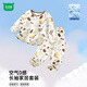 迷你木木屋兒童長(cháng)袖家居服春夏季兒童夏季棉質(zhì)薄款睡衣套裝 熊兔蛋糕 110