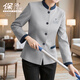 維彩蝶酒店高端保潔工作服長(cháng)袖秋冬季物業(yè)賓館客房家政清潔阿姨工裝定制 灰色 L