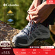 Columbia蔣奇明同款哥倫比亞戶(hù)外男女防水抓地耐磨旅行運動(dòng)野營(yíng)徒步登山鞋 053 BL0607 女灰色 低幫 37 (23cm)女