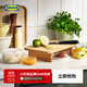 宜家（IKEA）STOLTHET斯圖海特竹質(zhì)砧板菜板家用廚房厚實(shí)案板切菜板 砧板竹35x22cm