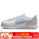 耐克NIKE休閑鞋女子板鞋阿甘鞋CORTEZ運(yùn)動(dòng)鞋DZ2795-100白藍(lán)37.5