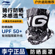 李寧（LI-NING）騎行防曬面罩冰絲圍脖套魔術(shù)頭面巾男女騎車(chē)防紫外線遮陽(yáng)裝備防蚊