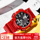 卡西歐（CASIO）手表男 多功能運動(dòng)防水電子表 潮流學(xué)生男表初高中生手表 AQ-S810WC-4A 太陽(yáng)能