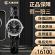 【二手95新】歐米茄/OMEGA碟飛女表二手奢侈品腕表商務(wù)正裝瑞士手表石英表瑞表情人節(jié)禮物 22mm黑盤(pán)羅馬皮帶4870.52.01 單表