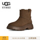 UGG冬季新款女士平跟厚底迷你靴切爾西靴1174516DRKT|深太妃糖棕色36