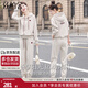 絲柏舍運(yùn)動(dòng)套裝2025秋裝新款女裝時(shí)尚連帽上衣搭休閑束腳褲