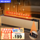 美菱（MeiLing）踢腳線取暖器輕音節(jié)能省電電暖器浴室循環(huán)對流電暖氣 遙控款【15-40°C數(shù)顯可調(diào)】