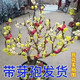 耐臘梅苗濃香型大冬天開(kāi)花盆栽地栽庭院好養花卉帶花苞直發(fā) 雙色臘梅：六年大苗【50公分高】當年開(kāi)花爆滿(mǎn)
