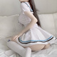 維多利亞的格調(diào)睡衣性感方便房事女新款2023清純學院風性感jk學生制服套裝純欲性 水手服+學生襪 M (100-120斤)