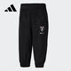 阿迪達斯（adidas）NEO新款女子運動(dòng)跑步休閑健身透氣七分褲GJ6687 黑色 S