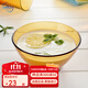 多萊斯 多萊斯 歐式玻璃泡面碗湯碗飯碗微波爐專(zhuān)用沙拉碗水果餐盤(pán)碟餐具 簡(jiǎn)約小碗