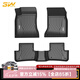 3WTPE汽車腳墊適用奔馳CLAC200L新E300l專用A180L三廂B級專車3W定制 E級長軸版腳墊（16-18款）