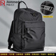羅梅達爾（Rommedal）男士雙肩包商務(wù)休閑大容量旅行包男士通勤背包尼龍書(shū)包運動(dòng)包 黑色2 【43*30*18cm】