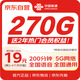 中國聯(lián)通流量卡19元/月全國通用低月租5G手機卡電話(huà)卡學(xué)生卡非無(wú)限永久終身長(cháng)期卡