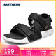 斯凱奇（Skechers）涼鞋男士秋季軟底運動(dòng)休閑鞋外穿軟底涼拖鞋237292