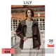 LILY2025秋新款女裝復古休閑連帽抽繩百搭寬松通勤風衣式夾克外套 710咖啡 M