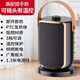 奧克斯（AUX） 奧克斯暖風(fēng)機 暖氣扇暖風(fēng)扇電熱扇 家用立式取暖器熱風(fēng)機搖頭宿舍 黑金機械款【帶搖頭】