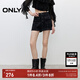 ONLY2025夏季新款復(fù)古高腰顯瘦A字裙褲短褲牛仔褲女|125243024 J19 黑牛仔 L