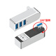 aprilbuy便攜式迷你USB3.0分線器typec3.0直插式拓展塢USB HUB擴展塢集線器筆記本臺式電腦車載車用轉(zhuǎn)換頭 USB3.0【鋁合金】可旋轉(zhuǎn)