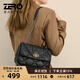 零度Zero女包新款時(shí)尚百搭單肩斜挎包女簡(jiǎn)約真皮鏈條包包小方包