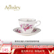 AYNSLEY英國安斯麗約克月份花系列咖啡杯碟骨瓷高顏值下午茶具歐式伴手禮 九月紫苑咖啡杯碟 月份花系列