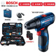 博世（BOSCH）鋰電充電式電鉆GSR 120-Li手電鉆螺絲刀起子機電動(dòng)工具 【進(jìn)口雙電】+創(chuàng  )一工具箱108件套