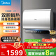 美的（Midea）60升玲瓏超薄雙膽扁桶電熱水器3300W家用一級能效鎂棒免換速熱F6033-UD5(HE)以舊換新國家補(bǔ)貼