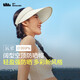 蕉下（beneunder）遮陽(yáng)帽女太陽(yáng)帽空頂帽防曬帽防紫外線(xiàn)遮臉時(shí)尚百搭UL569淺灰
