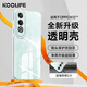 KOOLIFE 適用OPPO K12手機(jī)殼保護(hù)套 oppo k12透明軟殼鏡頭全包簡約親膚淡化指紋外背殼