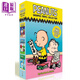 橋梁漫畫(huà) 史努比的故事 Peanuts Graphic Novel Collection Boxed Set 圖畫(huà)圖像小說(shuō) 幽默漫畫(huà)故事 英文原版讀物