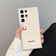 尹尚 簡約ins風笑臉適用三星S24ultra手機殼S23透明亞克力s21+日韓男女情侶款note20U防摔S20FE保護套 小小笑臉happy-大孔透明 三星Galaxy S24 Ultra