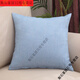 維諾亞床上床頭靠背靠枕亞麻北歐風(fēng)純色沙發(fā)抱枕家用55床頭靠背汽車(chē)腰枕 純色亞麻-藍色 40*40cm[枕套+枕芯]