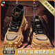 西域駱駝（VANCAMEL）馬丁靴男鞋夏季透氣網(wǎng)面高幫英倫風大黃靴戶外登山厚底工裝靴潮鞋 【旗艦款】卡其 41