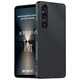 后蓋者 適用 索尼Xperia1 IV手機(jī)殼碳纖維凱夫拉紋防摔薄Sony xperia1 v/VI保護(hù)殼5/6代硅膠軟邊全包背殼 素黑 索尼Xperia1-IV (4代）