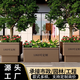 定制不銹鋼花箱組合戶(hù)外花箱外擺花盆酒店隔斷市政花槽 定制咨詢(xún)客服