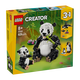 【95成新】樂高（LEGO）積木拼裝31165 野生動(dòng)物熊貓家族男孩女孩兒童玩具新年禮物